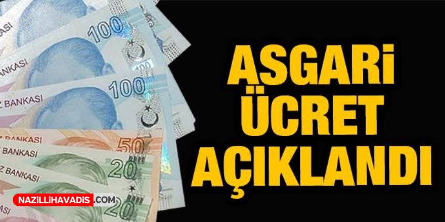 Son dakika! Yeni asgari ücret belli oldu!