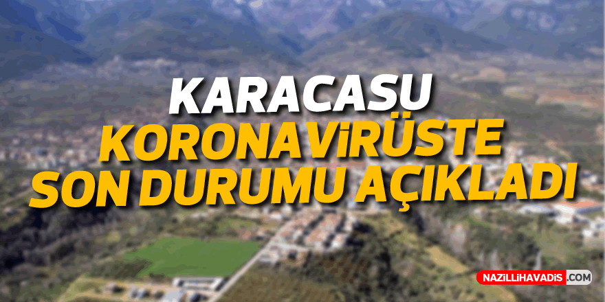 Karacasu’da koronavirüste son durum açıklandı