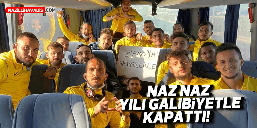 Naz Naz yılı galibiyetle kapattı