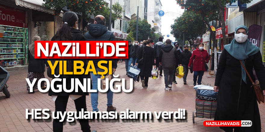 Perşembe Pazarı’nda yılbaşı yoğunluğu