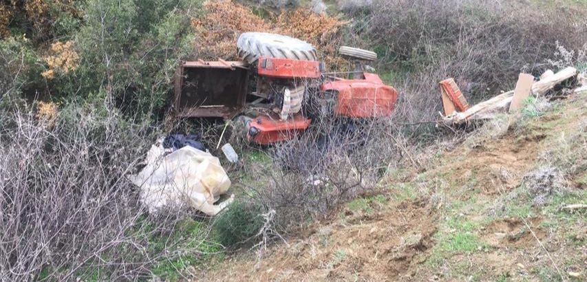 AYDIN'DA TRAKTÖR DEVRİLDİ! 1 kişi hayatını kaybetti