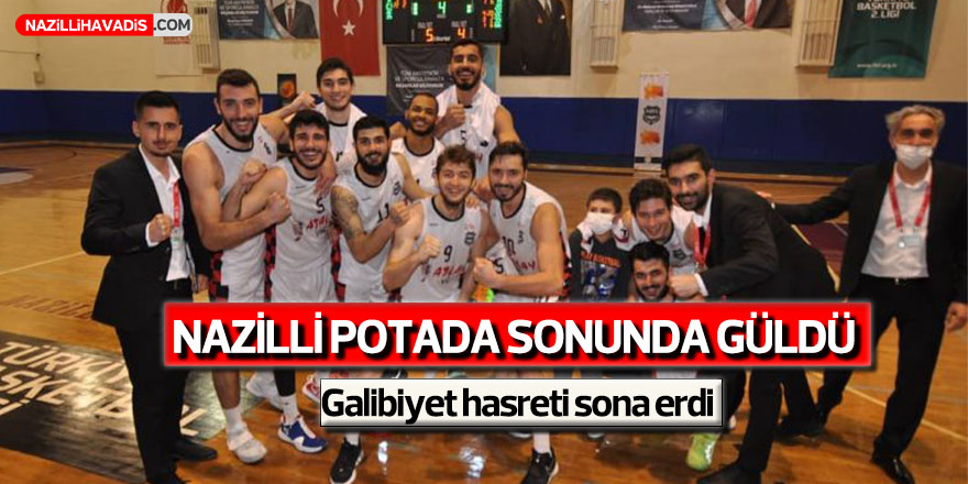 Nazilli Belediyespor potada güldü