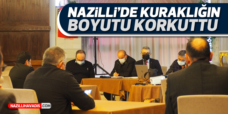 Nazilli’de kuraklığın boyutu korkuttu!