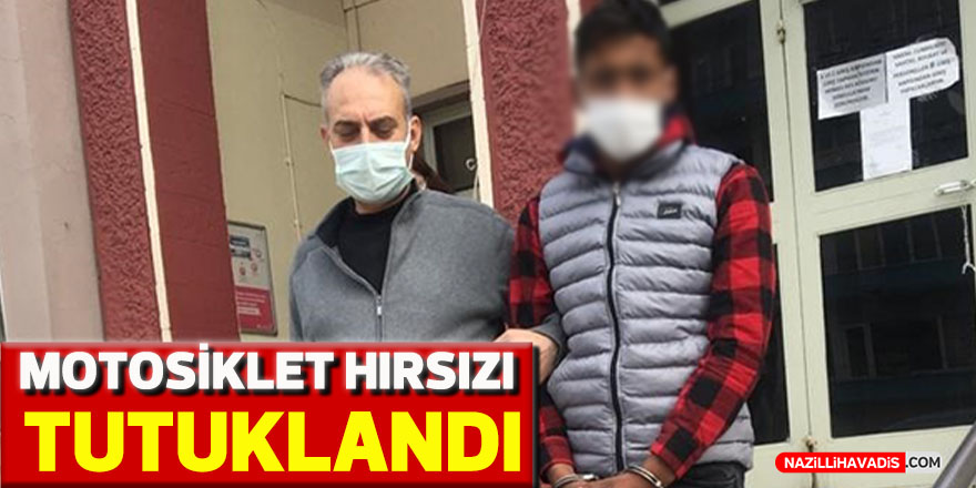 Motosiklet çaldığı tespit edilen kişi tutuklandı