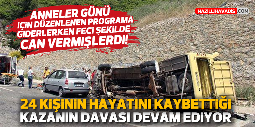 Muğla'da tur midibüsünün devrilmesi sonucu 24 kişinin ölümüyle ilgili dava sürüyor