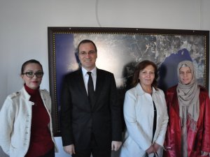 Kadın Girişimcilerden Kaymakam Emiroğlu'na Ziyaret