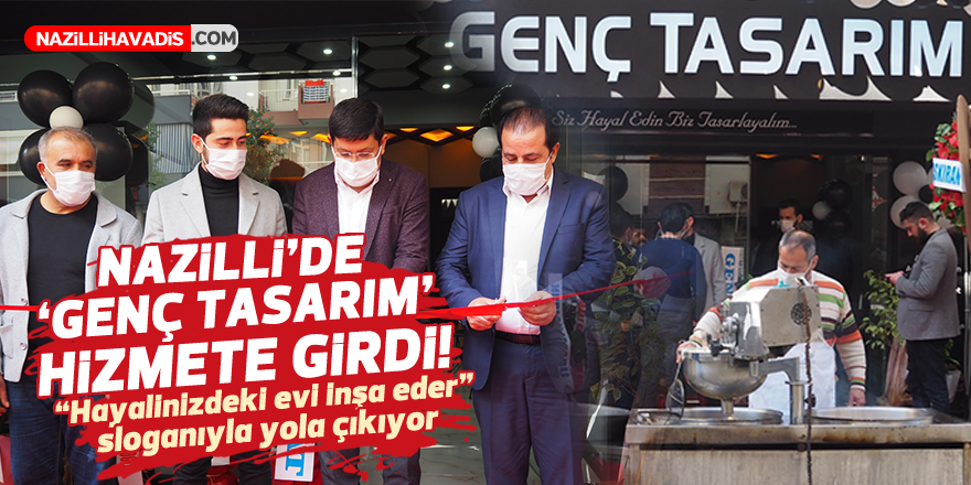 Nazilli’de ‘Genç Tasarım’ hizmete girdi