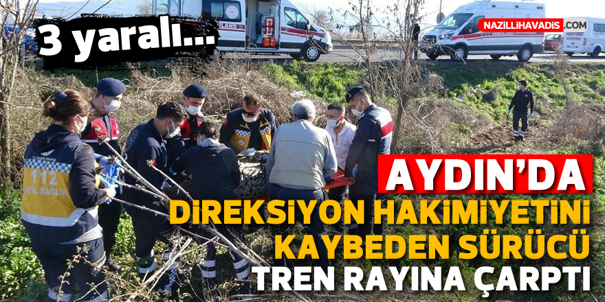 AYDIN'DA TRAFİK KAZASI! 3 YARALI