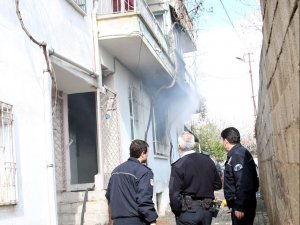 Aydın’da Ev Yangını 1 Yaralı