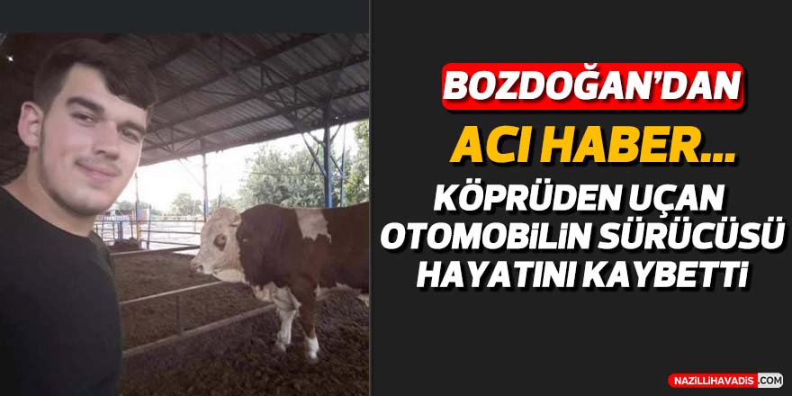 Köprüden uçan otomobilin sürücüsü hayatını kaybetti