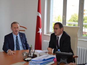 Atabay'dan Kaymakam Emiroğlu’na Ziyaret