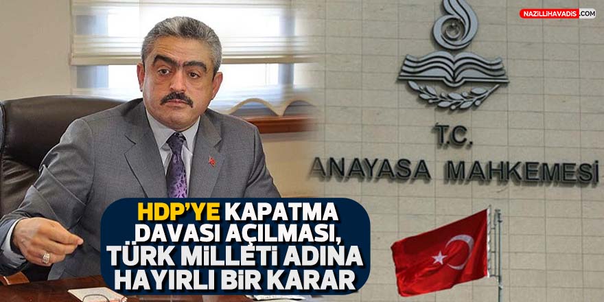 MHP’li Alıcık’tan HDP’ye kapatma davası yorumu