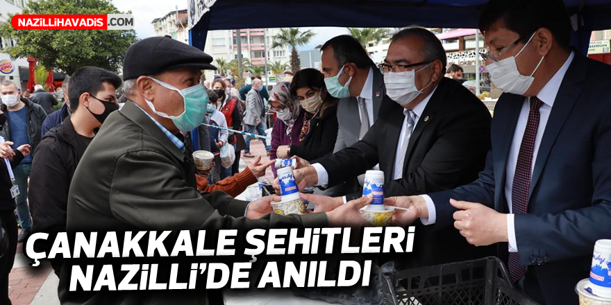 Çanakkale Şehitleri Nazilli’de anıldı