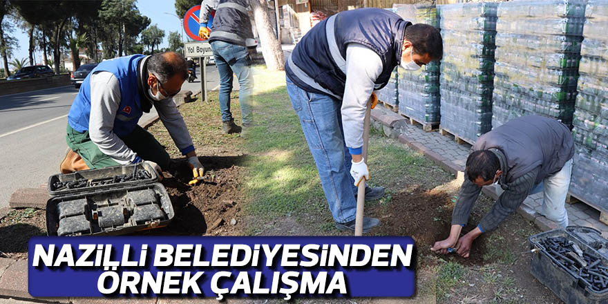 Nazilli Belediyesi’nden örnek çalışma