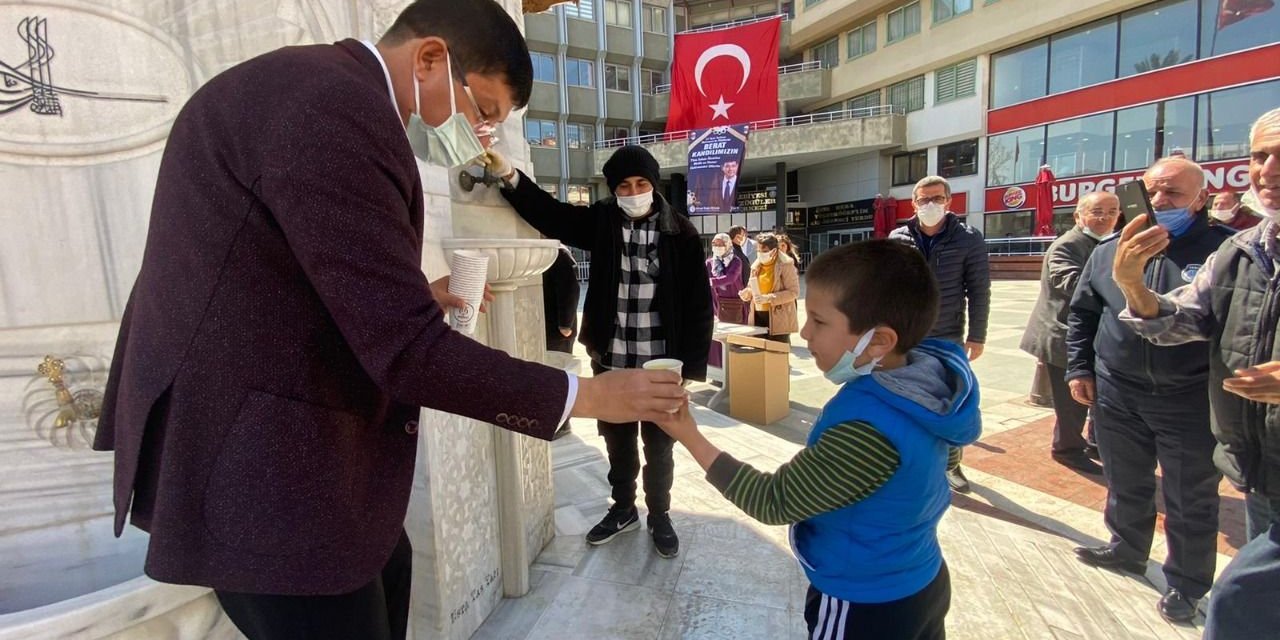 Nazilli Belediyesi'nden 5 bin kişilik kandil şerbeti