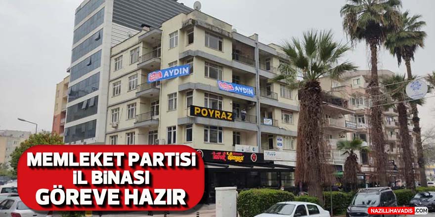 Memleket Hareketi’nin tabelası asıldı
