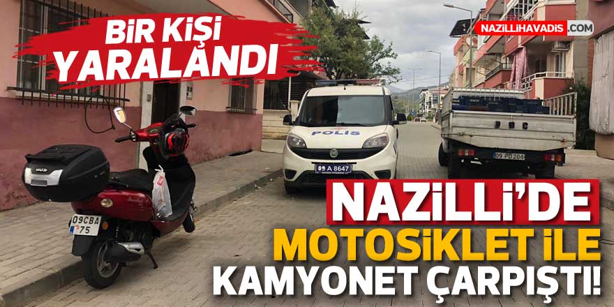 Nazilli’de trafik kazası: 1 yaralı