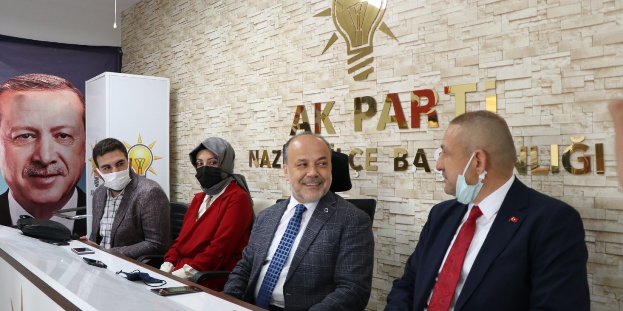 AK Partili Yavuz Nazilli’yi ziyaret etti