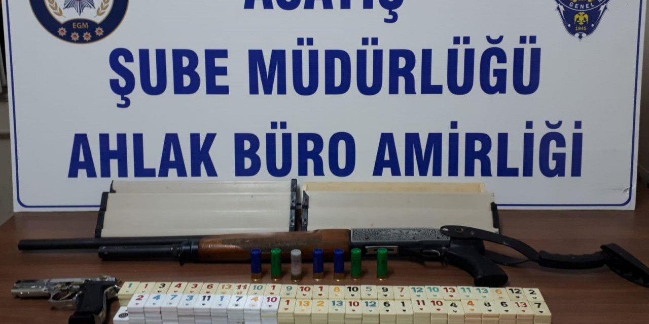 Aydın'da kumar baskını!