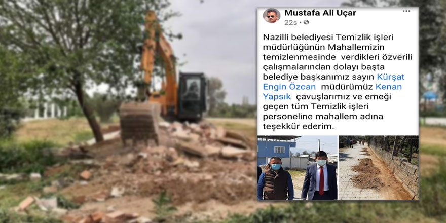 Başkan Özcan’a teşekkürlerin ardı arkası kesilmiyor