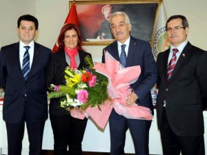 Mesut Yılmaz’dan Başkan Çerçioğlu’na Ziyaret