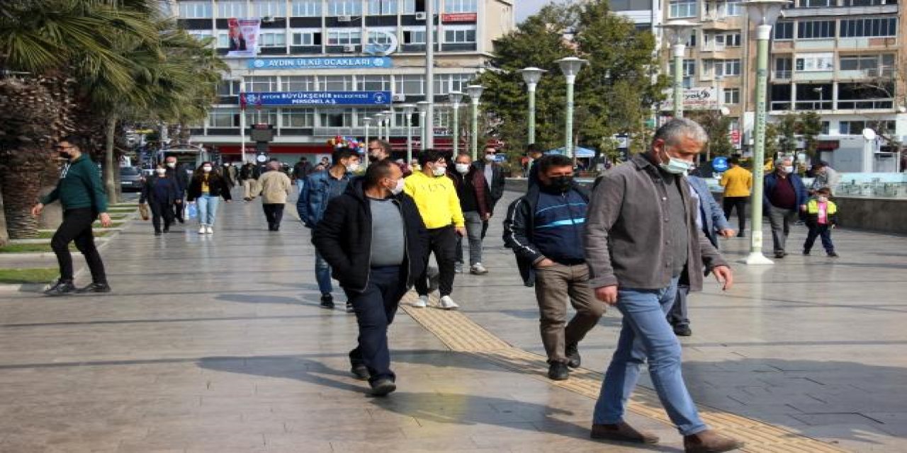 Aydın'da vaka sayıları düşüşe geçti