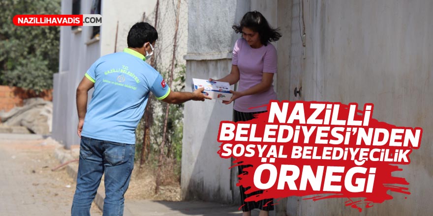 Nazilli Belediyesi sosyal belediyecilikte de zirvede