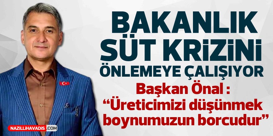 Bakanlık süt krizini önlemeye çalışıyor