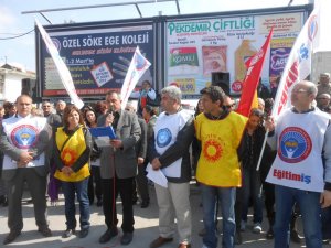 Söke’de Eğitimciler Meydana İndi