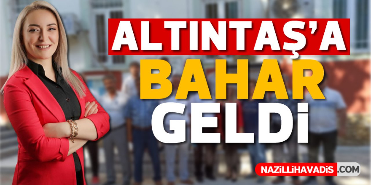 Altıntaş'a "Bahar" geldi