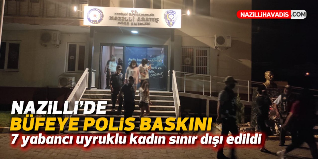 Nazilli’de büfeye polis baskını: 30 kişiye 140 bin lira ceza