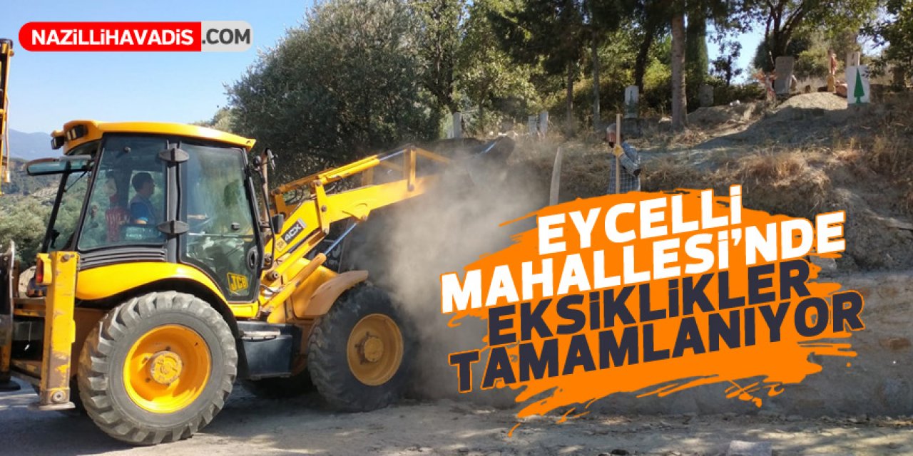 Eycelli Mahallesinde Eksikler Tamamlanıyor