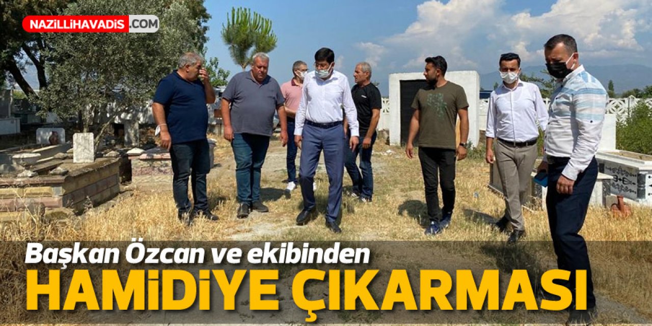 Başkan Özcan ve ekibinden Hamidiye çıkarması