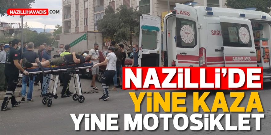 Nazilli'de trafik kazası: 1 yaralı