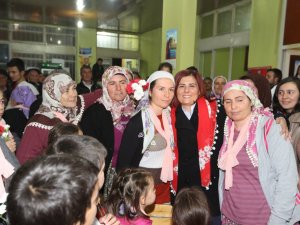 Çerçioğlu, Bozdoğan’da Kadınlarla Buluştu