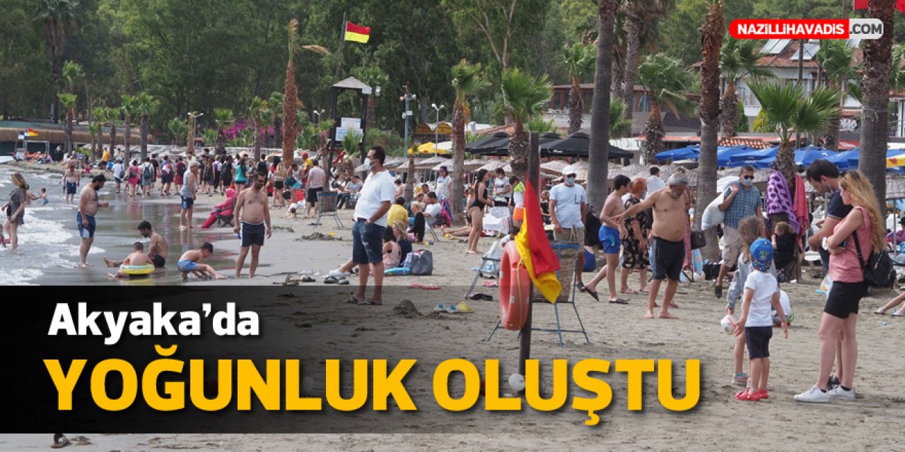 Akyaka’da yoğunluk oluştu