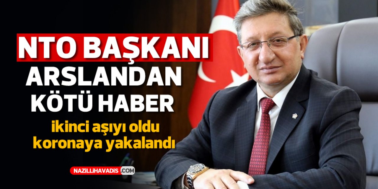 Başkan Arslan ikinci aşıyı oldu, koronaya yakalandı