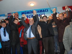 Kamacı, Akbük’te Seçim Ofisini Açtı