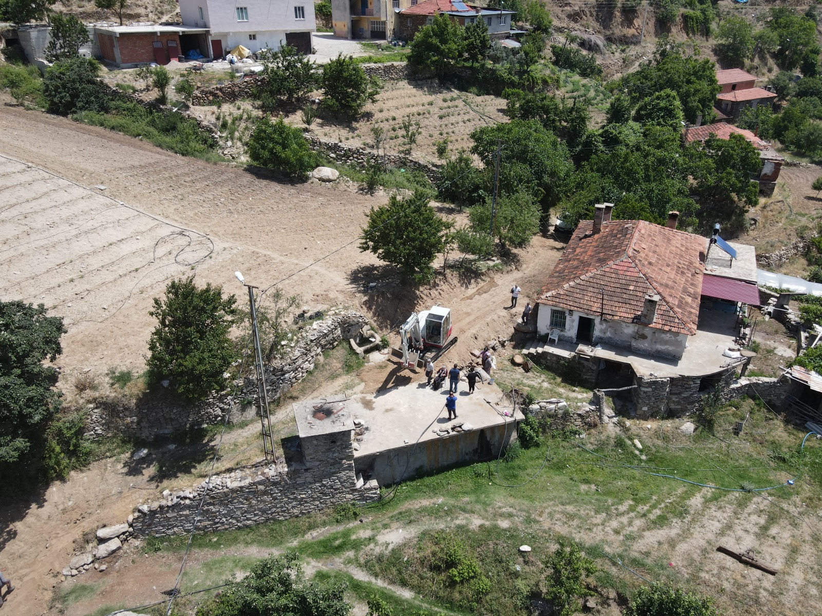 Derebaşı’ndan Başkan Özcan’a teşekkür