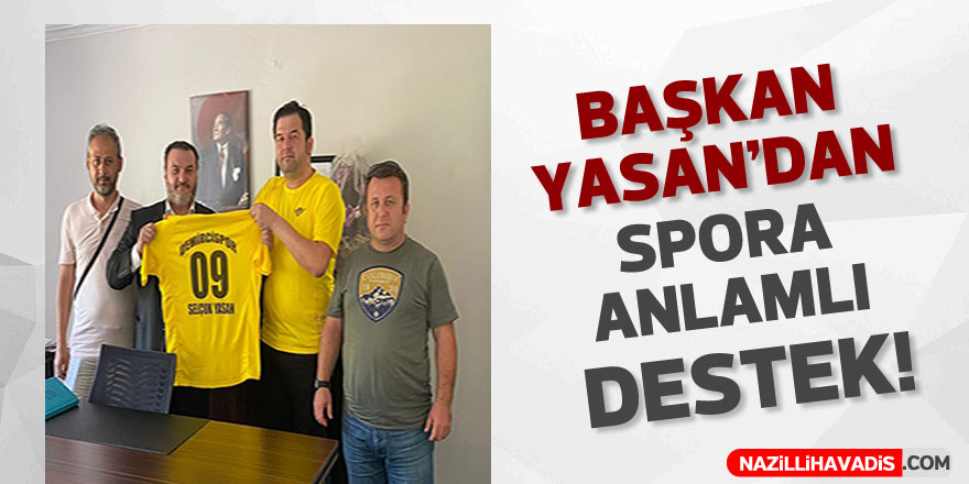 Başkan Yasan’dan voleybol takımına sponsorluk