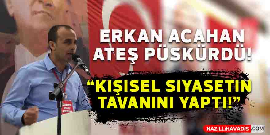 CHP’li üye Acahan: “Sevim, kişisel siyasetin tavanını yaptı”