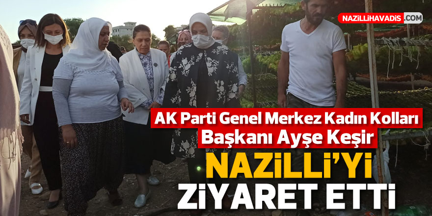 BAŞKAN KEŞİR BİBER VADİSİ'Nİ ZİYARET ETTİ