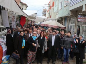 Çerçioğlu, Koçarlı’da Vatandaş ve Esnafla Buluştu