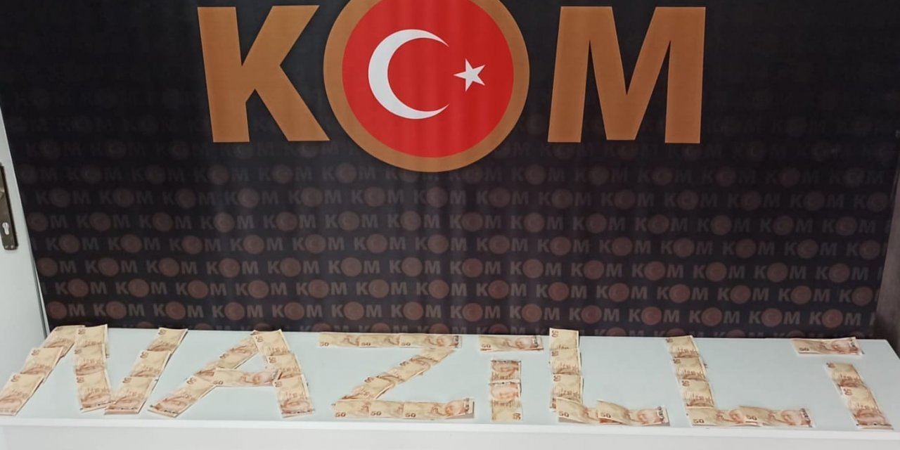 NAZİLLİ'DE BAYRAM ÖNCESİ SAHTE PARA OPERASYONU