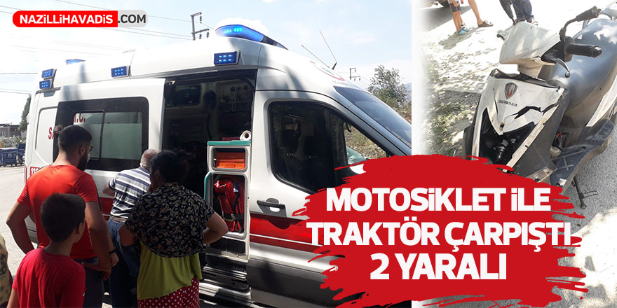 Nazilli’de trafik kazası: 2 yaralı