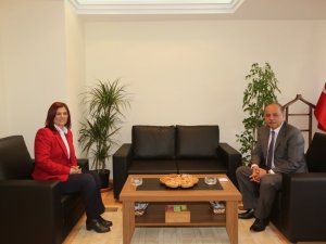 Çerçioğlu, Efeler Kaymakamı’nı Ziyaret Etti