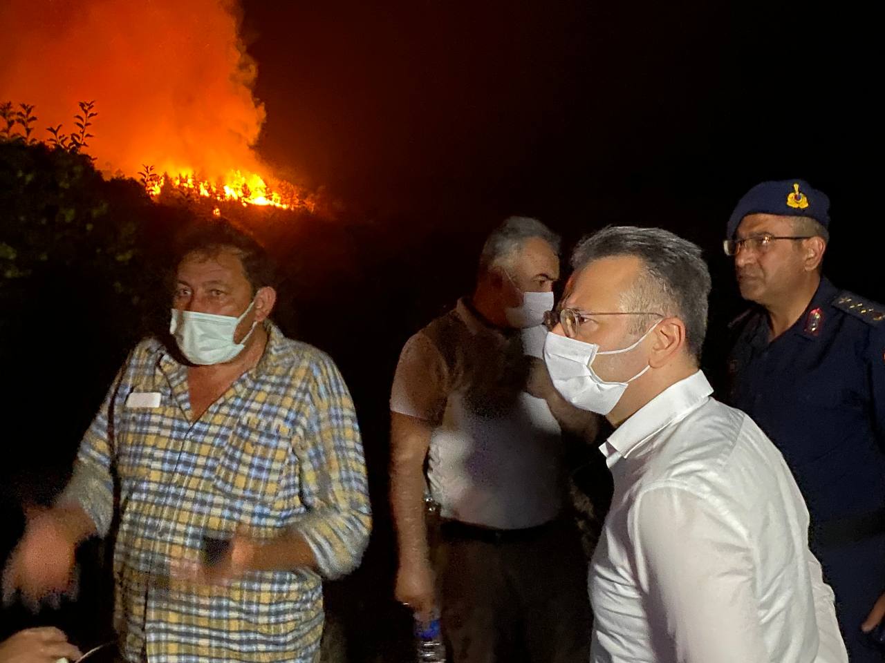 Aydın Valisi Aksoy, "Karacasu'da 150 hektar alan zarar gördü"