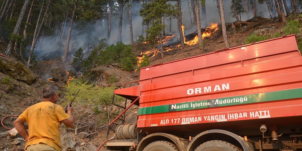 Bozdoğan ve Karacasu yangınlarında son durum açıklandı