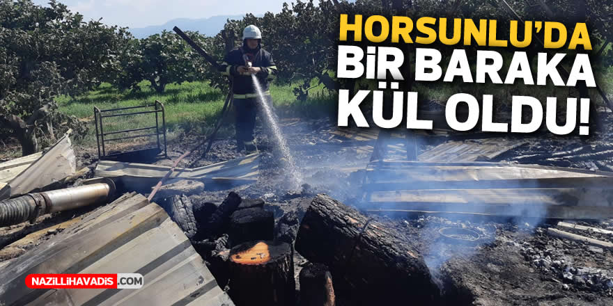 HORSUNLU'DA BARAKA YANDI