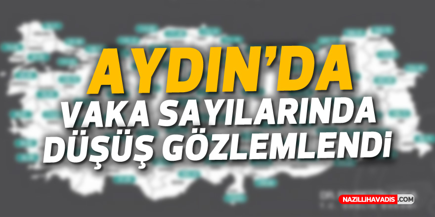 Aydın’da vaka sayılarında düşüş gözlemlendi